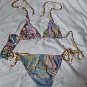 NWT Christian Audigier bikinis